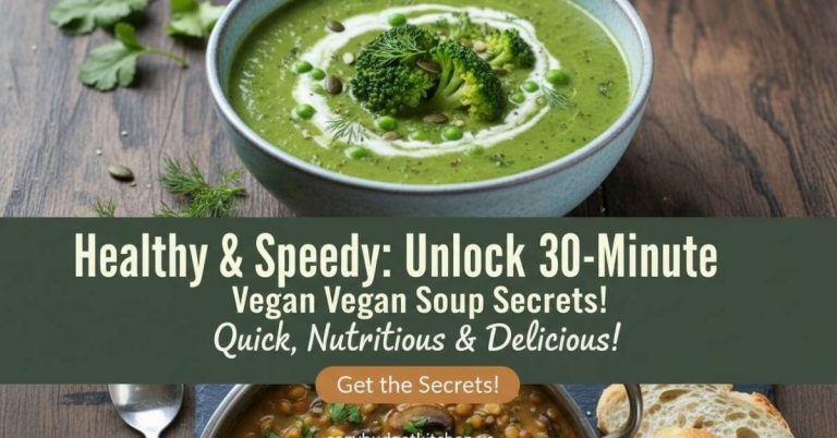 5 Quick & Easy Vegan Soups You Can Make in 30 Minutes or Less