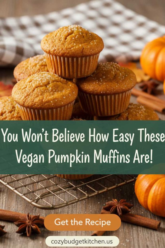The Best Cozy Vegan Pumpkin Spice Muffins 2 Vegan Pumpkin Spice Muffins1