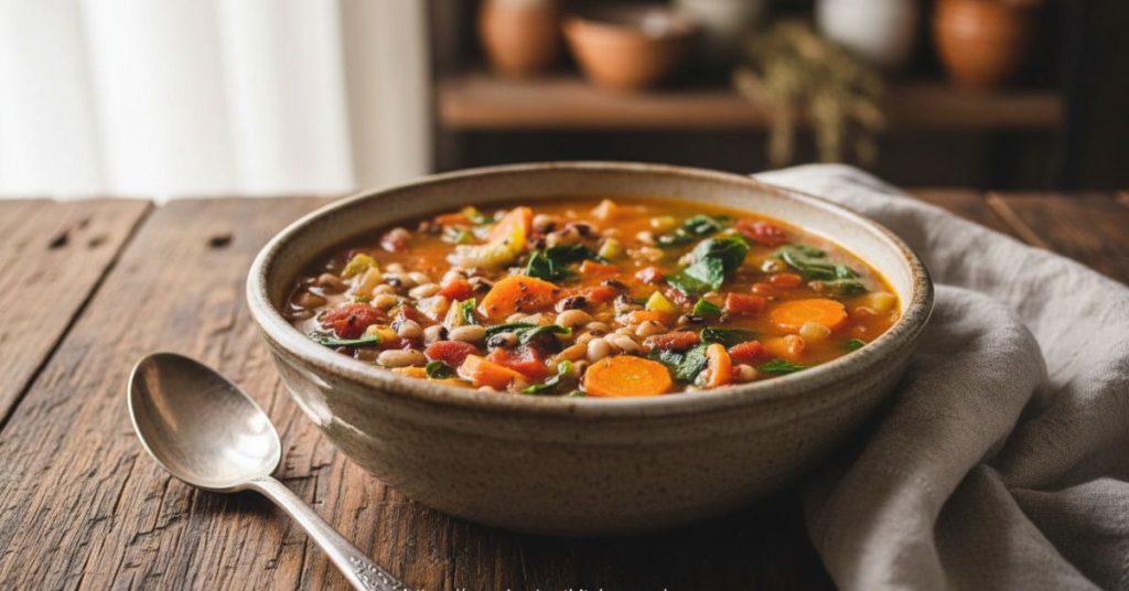 easy black eyed pea soup 1