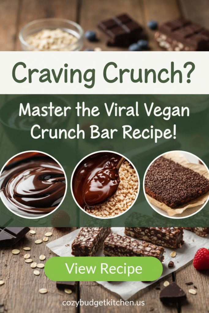 5 Ridiculously Easy Vegan Copycat Candy Recipes to Satisfy Your Sweet Tooth 4 🍫 Vegan Crunch Bars (Copycat Nestlé Crunch)