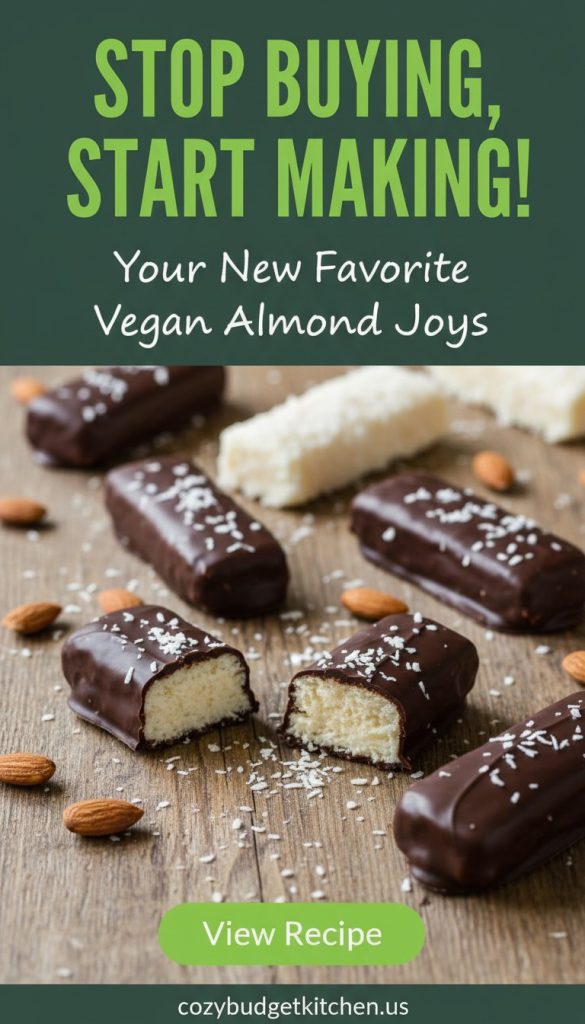 5 Ridiculously Easy Vegan Copycat Candy Recipes to Satisfy Your Sweet Tooth 3 🥥 Vegan Almond Joys Mounds