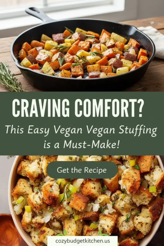 Easy Vegan Side Dish (Stuffing with Dried Herbs)