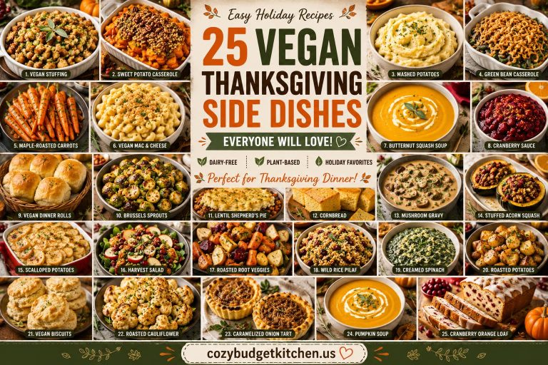 25 Best Vegan Side Dishes for Thanksgiving Everyone Will Love