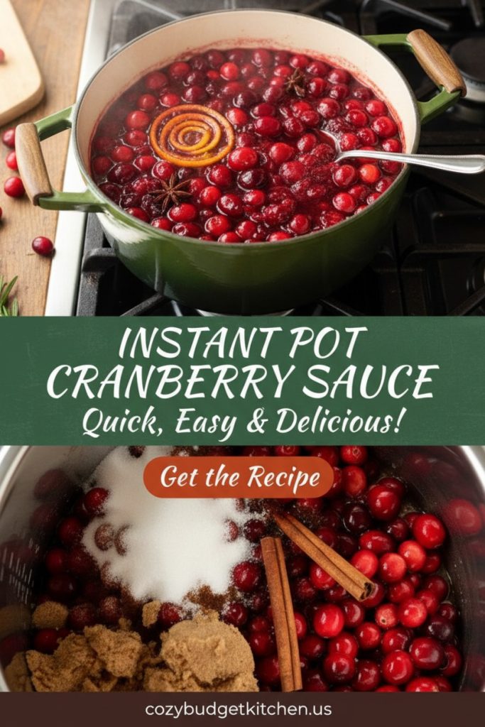 25 Best Vegan Side Dishes for Thanksgiving Everyone Will Love 7 Instant Pot Cranberry Sauce