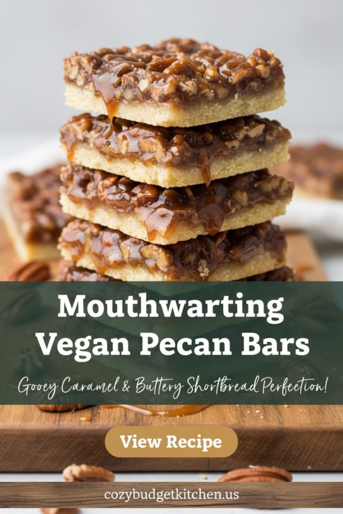 Vegan Pecan Bars