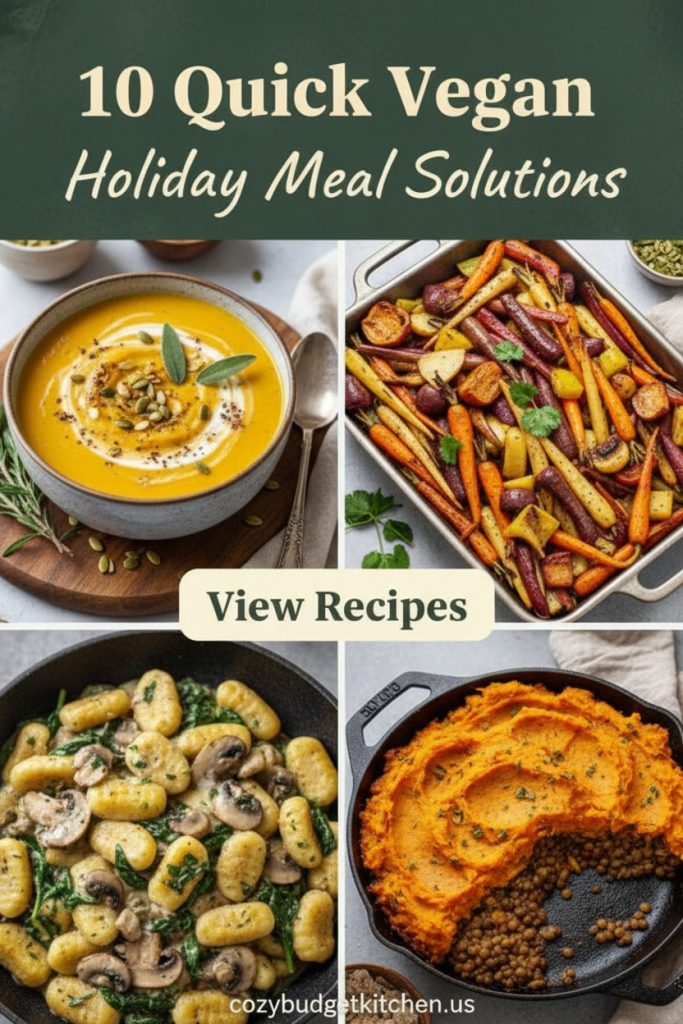 10 Easy Vegan Dishes to Prep Before Christmas 🌿