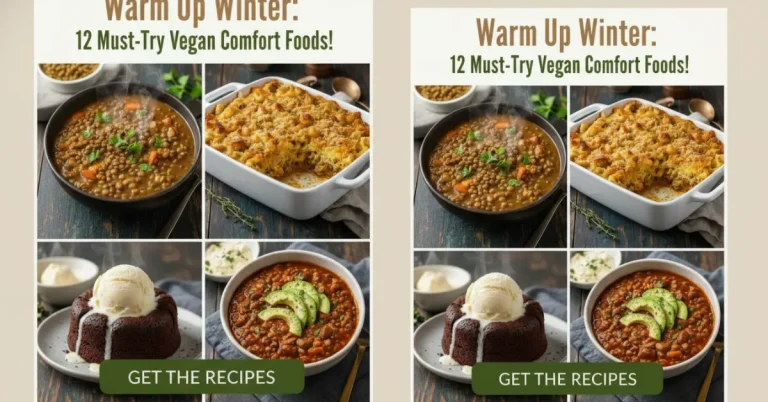 12 Cozy Vegan Comfort Foods for Winter _ Easy Plant-Based Dinners