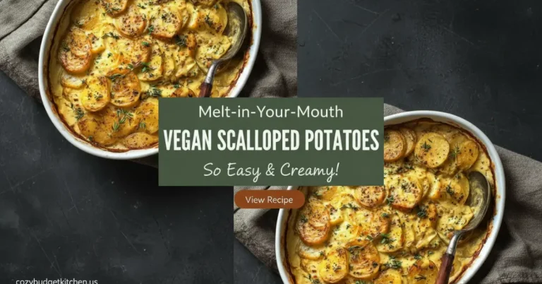 Creamy Vegan Scalloped Potatoes _ Easy Dairy-Free Holiday Side Dish