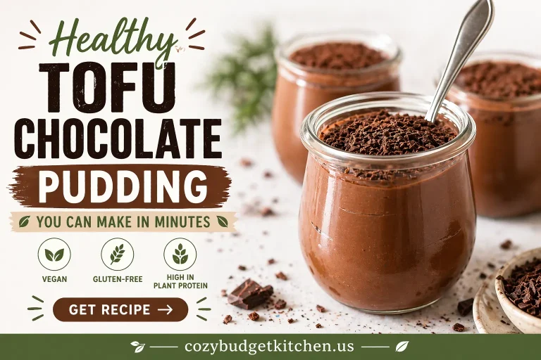 Silken Tofu Chocolate Pudding