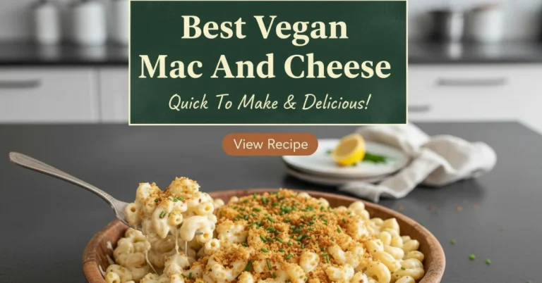 The Ultimate From-Scratch Vegan Mac and Cheese