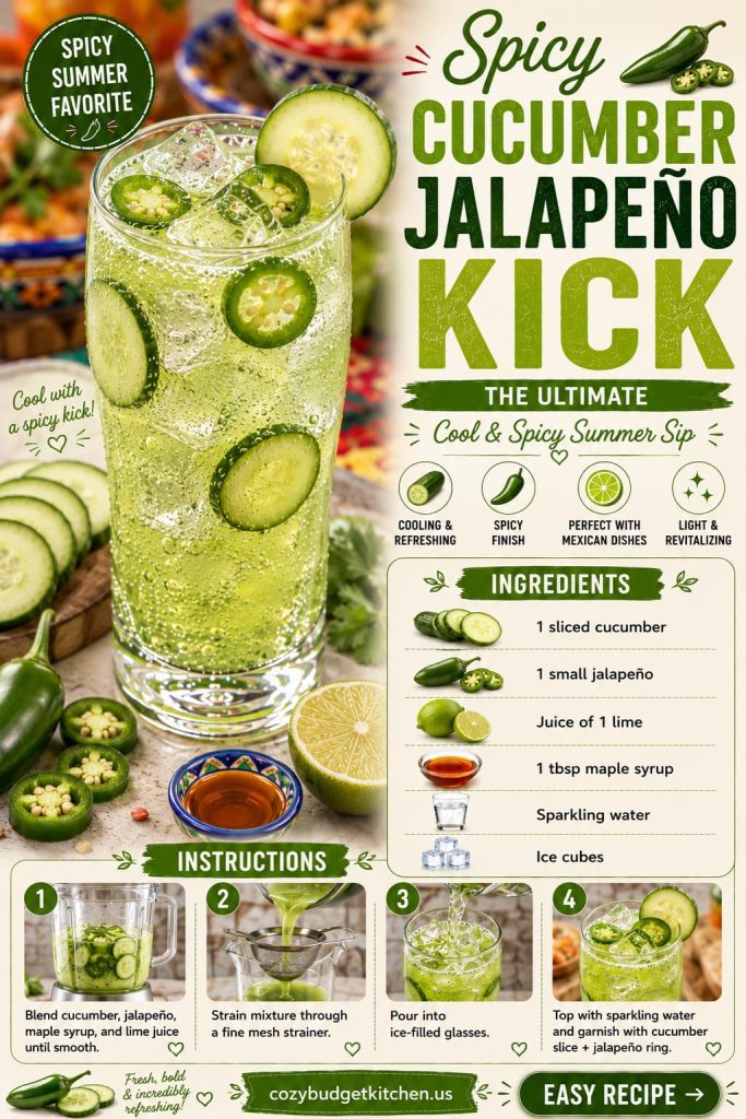 16 Spicy cucumber jalapeño summer refreshment.jfif