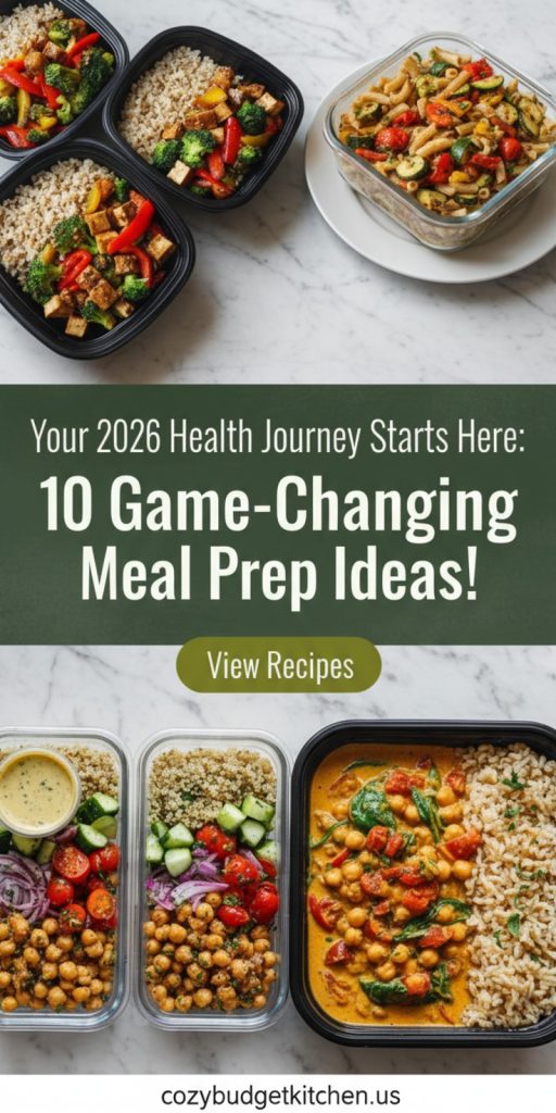 2026 Healthy Vegan Meal Prep Ideas for the Week