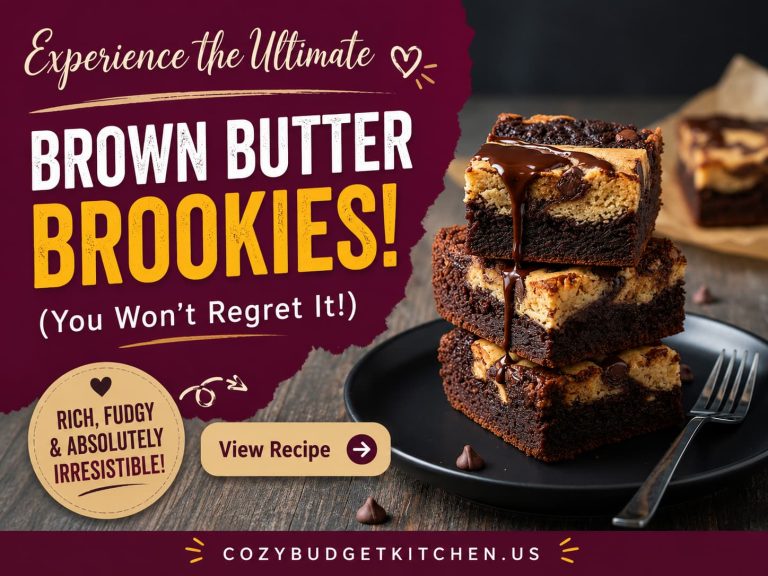 Ultimate Brown Butter Brookies: The Perfect Cookie-Brownie Mashup