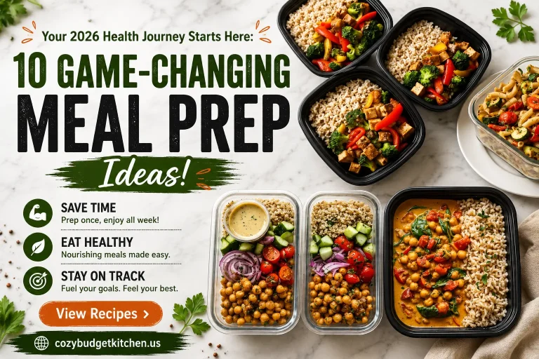 10 Healthy Vegan Meal Prep Recipes for Easy, Nutritious Eating