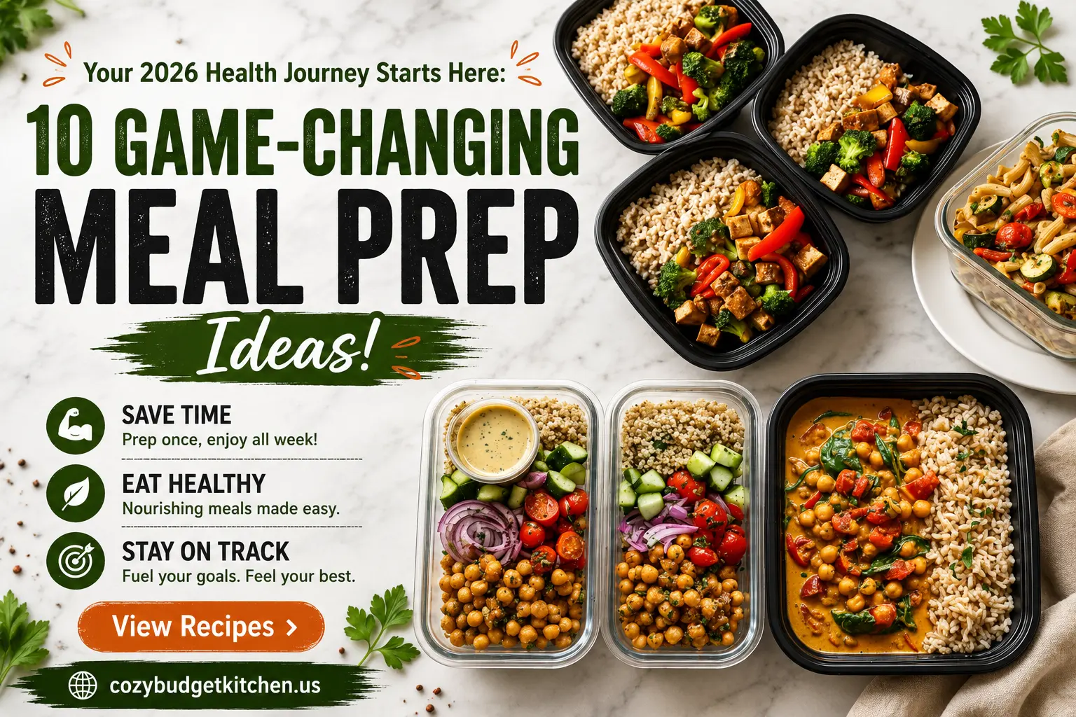 Healthy meal prep ideas for 2026