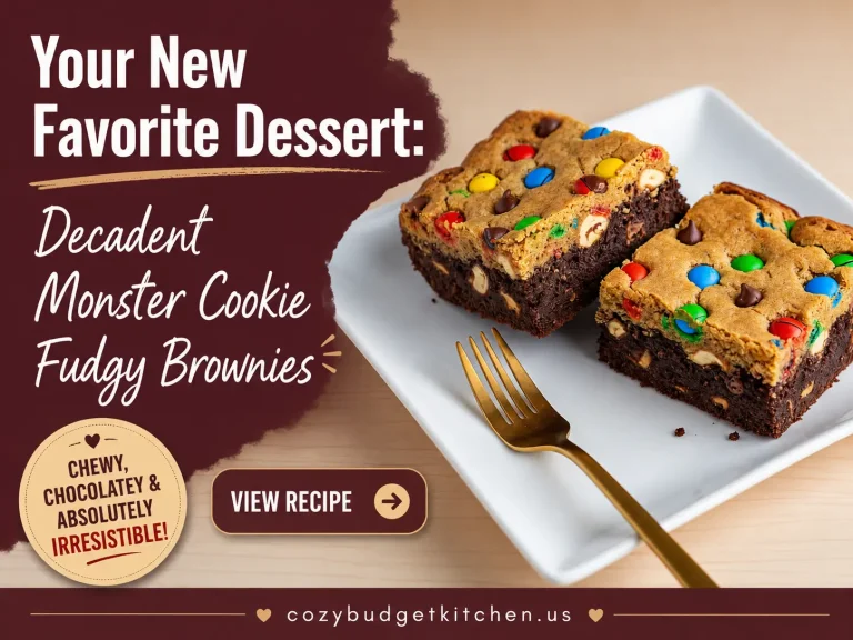 A Simple Guide to Baking Monster Cookie Fudgy Brownies