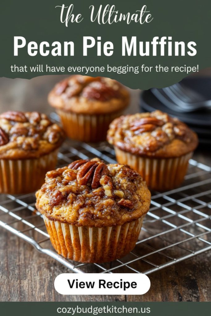 Pecan Pie Muffins Recipe_ Easy Baking Idea