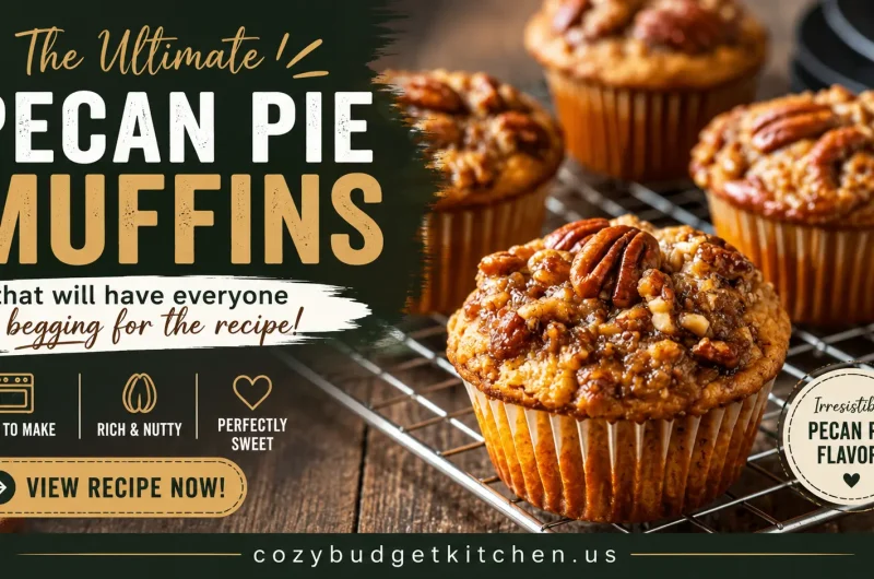 Pecan Pie Muffins Recipe Easy Baking Idea