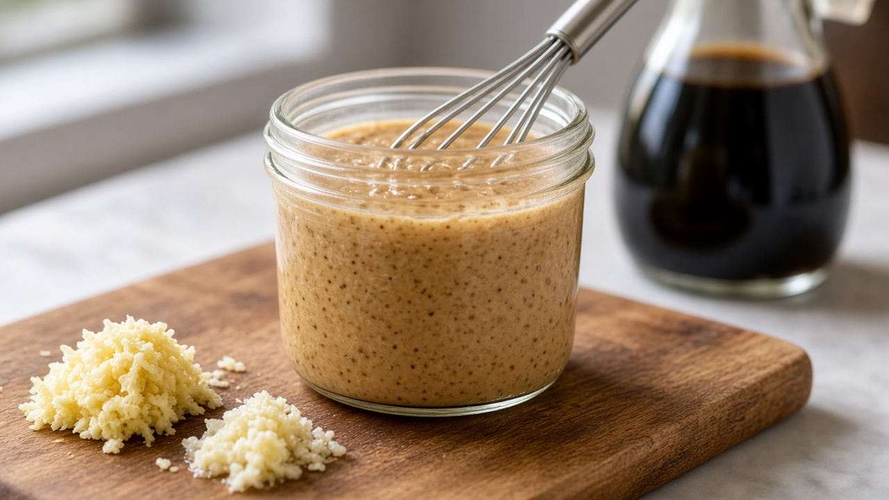 Sesame noodle salad packed in lunch containers for meal prep