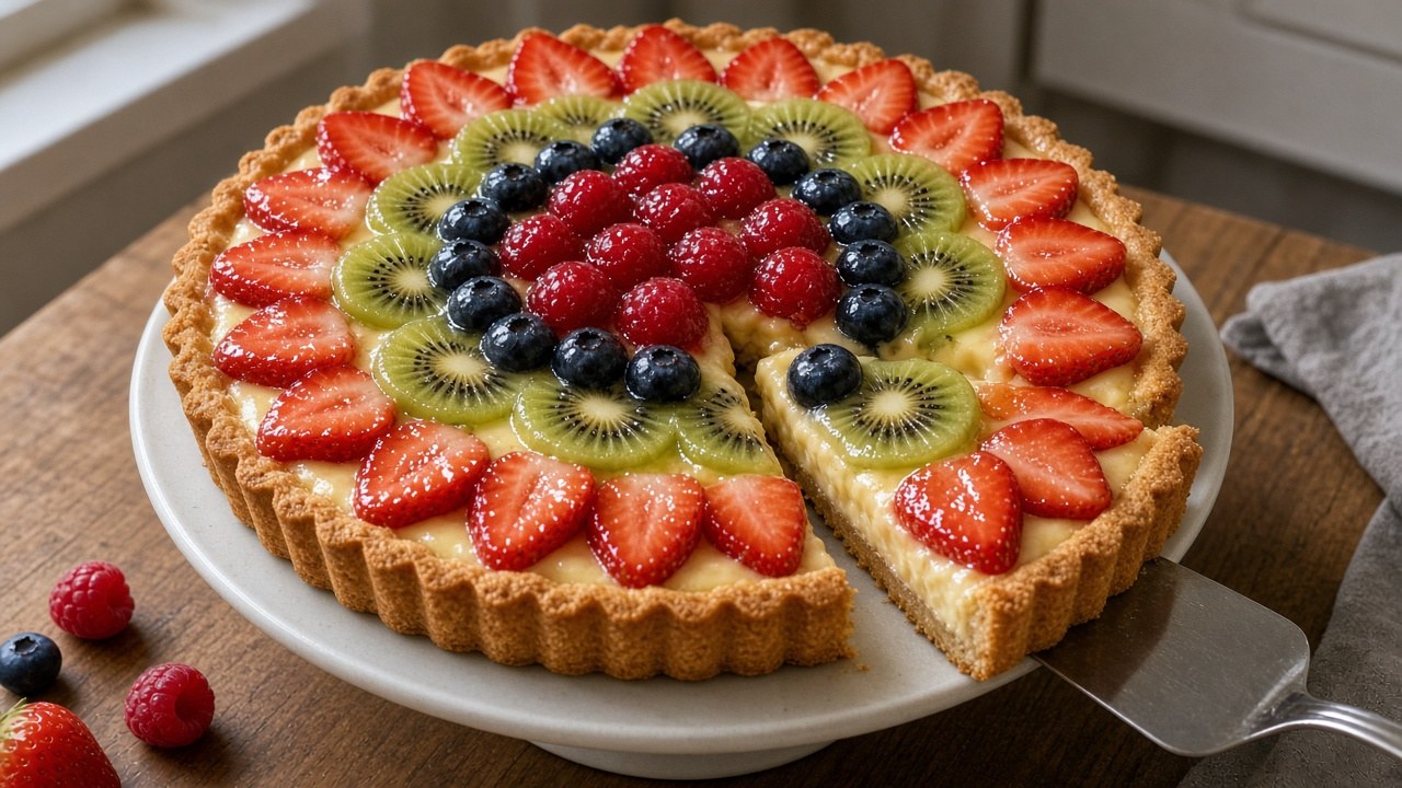 fresh fruit tart 1