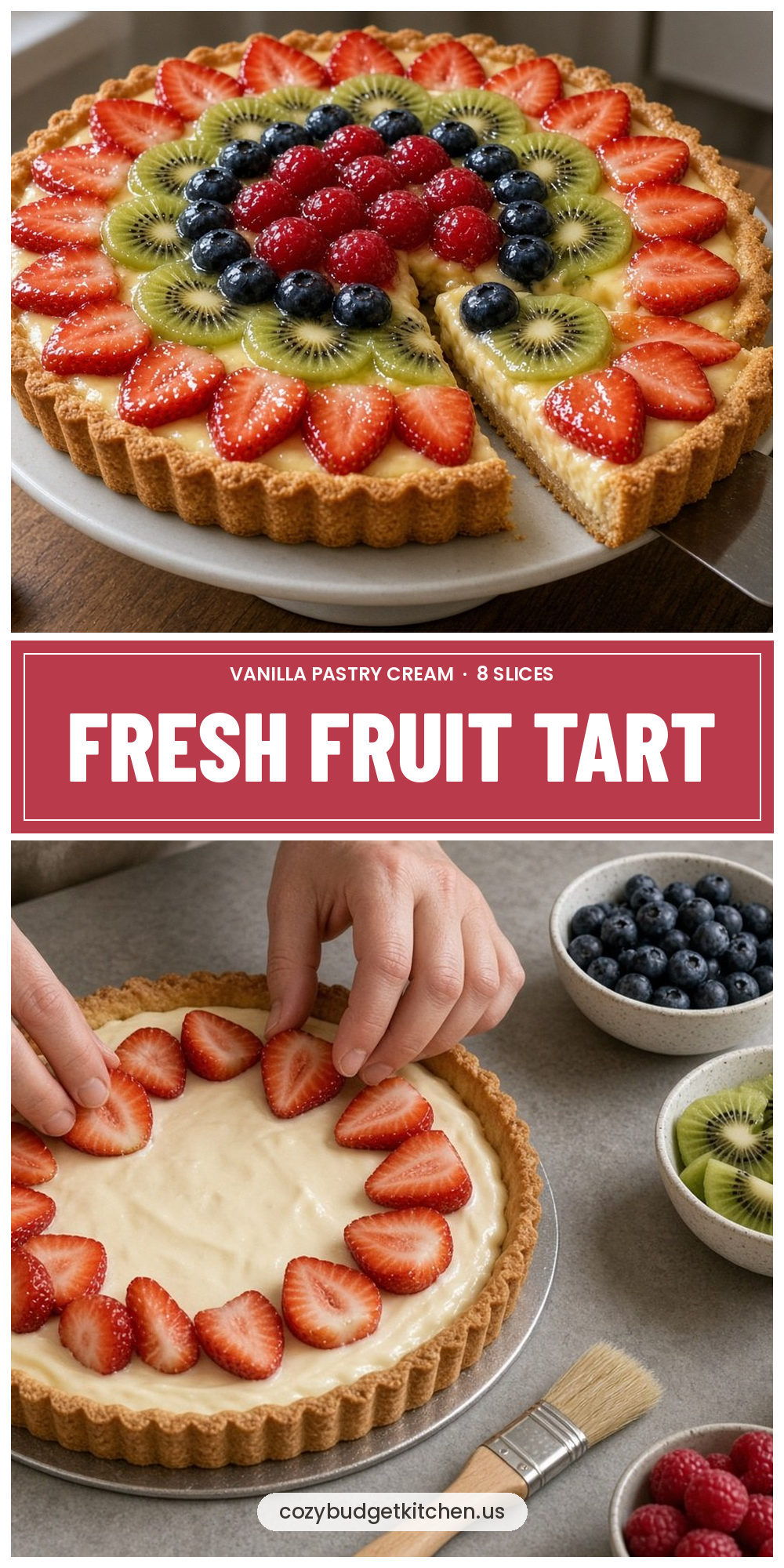 fresh fruit tart pin