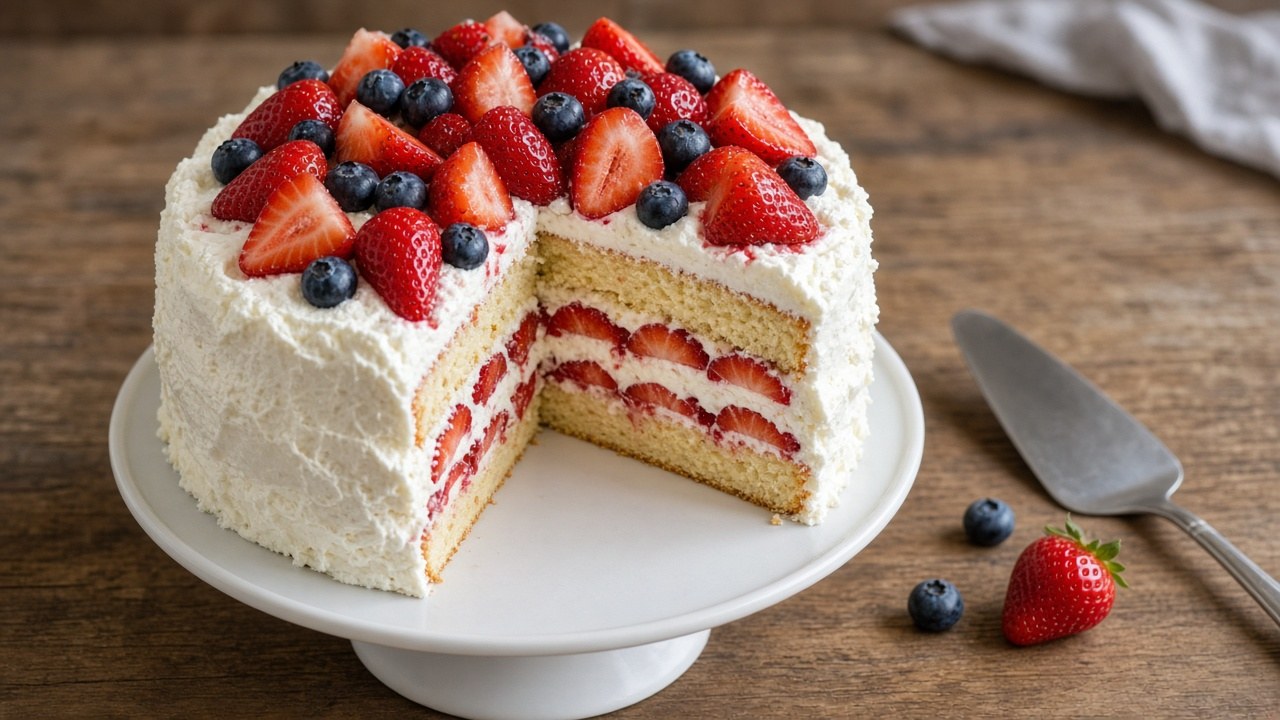 strawberry shortcake cake 1
