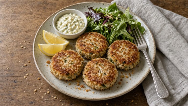 Tuna Patties: Easy Crispy Canned Tuna Dinner in 25 Minutes