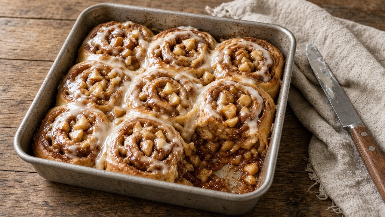 vegan apple cinnamon rolls 1